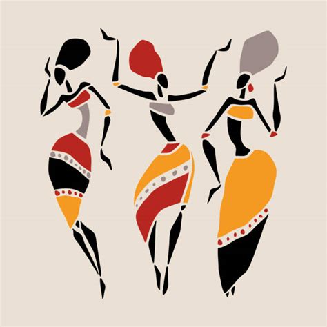 african tribal dance illustrations royalty free vector