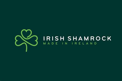 irish shamrock logo design  sale