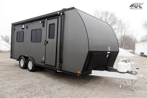 atc rv toy hauler  living quarters cargo trailer camper