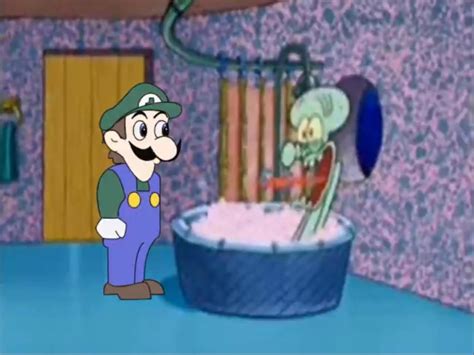 x drops by squidward s house know your meme