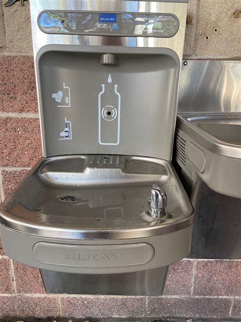 reasons  water bottle filling station  replacing  drinking fountain