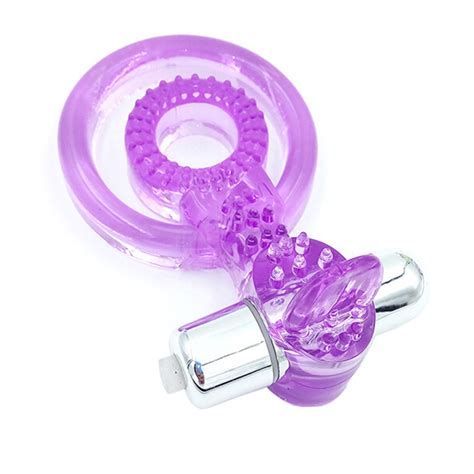 eqv vibrating cock ring sex toys for men silicone penis ring clit