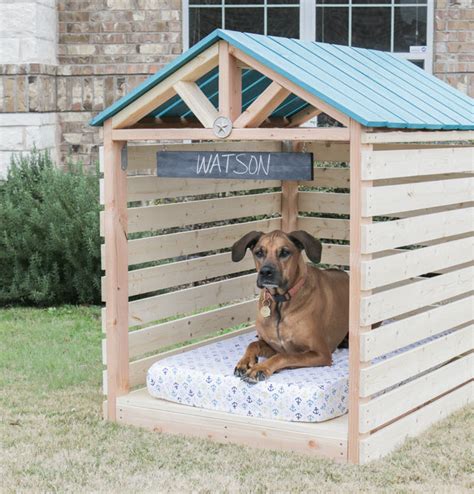 diy doghouse plans  ideas  house  wood