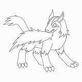 Coloring Poochyena Pages Pokemon Comments sketch template