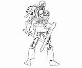 Deathstroke Pages Deadpool Coloring Universe Dc Sword Cool Color sketch template