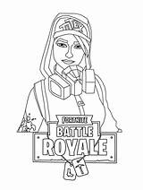 Fortnite Coloring Pages Choose Board sketch template