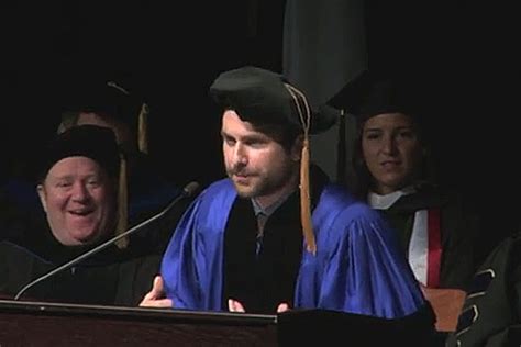 Charlie Day Gives Graduation Speech That Will Blow Your Mind
