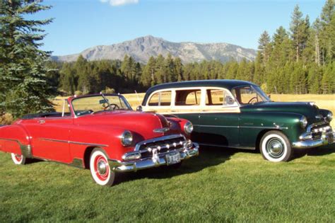 1952 Chevrolet Tin Woody Styline Stationwagon 216 6 Cyl