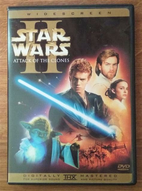 star wars episode ii attack   clones dvd  disc set