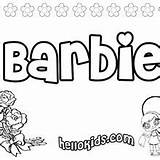 Barbie Hellokids Barbra sketch template