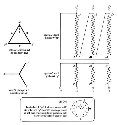 transformer connections diagrams