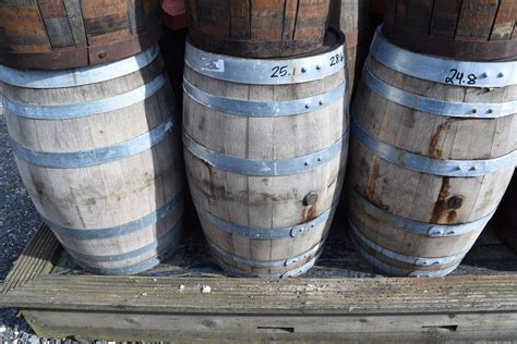 large outdoor barrels