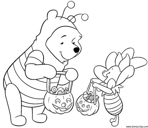 disney halloween coloring pages printable coloring home