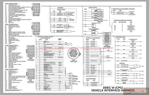 wiring schematic ddec wiring circuit diagrams