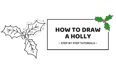 drawing holly archives craftsonfire