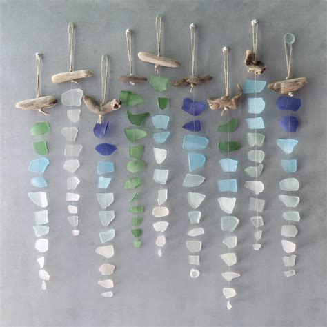 Sea Glass Suncatcher Морское стекло Декоративные изделия из стекла