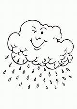 Coloring Pages Kids Clouds Cloud Printable Popular Gif sketch template