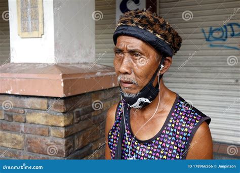 Portrait Of An Old Filipino Man Editorial Photo Image Of Person