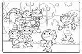 Coloring Hugglemonster Henry Pages Sheets Characters sketch template