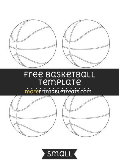 basketball template small  basketball templates printable
