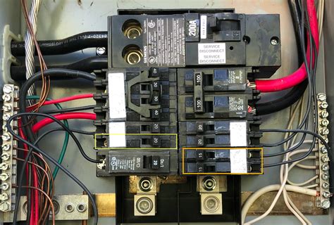 amp main panel wiring diagram  safety inspections  point  point explanation