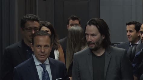 O Encontro De João Doria Com Keanu Reeves No Palácio Dos Bandeirantes