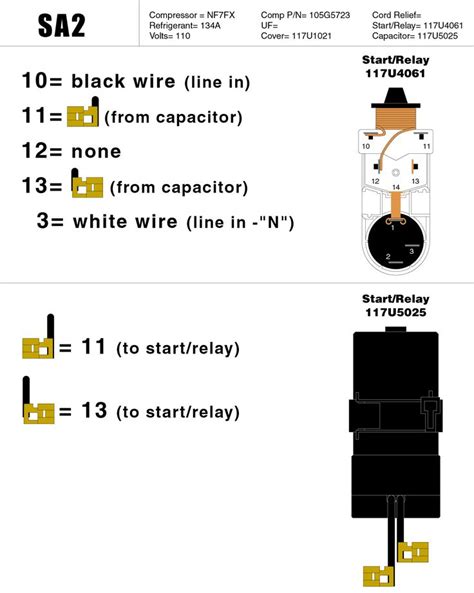 compressor relay wiring diagram bestn