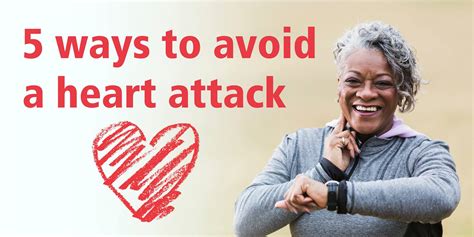 five ways to reduce your risk of a heart attack