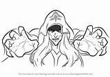 Voltron Legendary Defender Haggar Draw Drawing Step sketch template