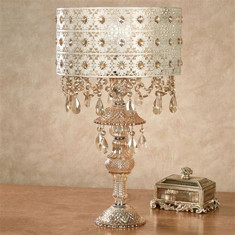 josephine crystal table lamp