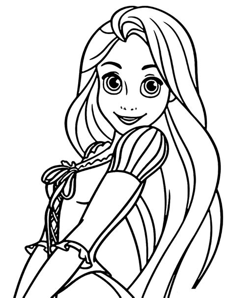 rapunzel coloring pages coloring pages  kids  adults