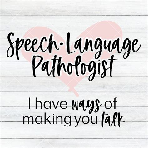 speech language pathologist digital svg cut file   ways etsy