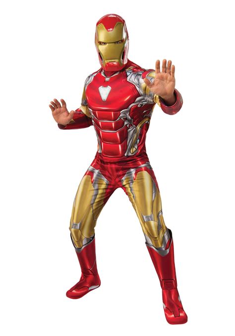 deluxe avengers endgame iron man costume  men