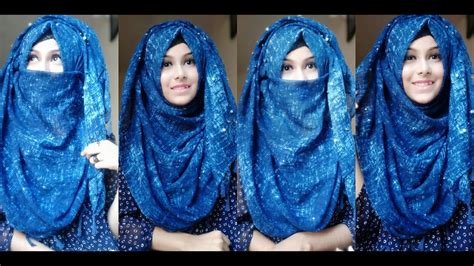 everyday hijab  niqab tutorial  full coverage