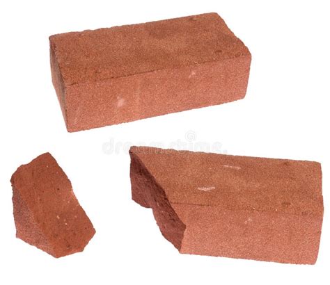broken brick stock photo image  rectangle block