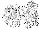 Sailor Moon Minitokyo Senshi Bishoujo Visit Inner sketch template