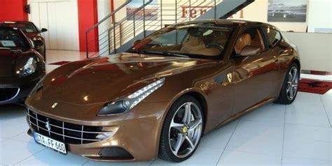 brown ferrari ff  sale  germany autoevolution