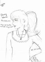 Cherry Valance Outsiders Dally Sketch Deviantart Template Coloring Pages sketch template