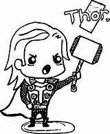 Thor Avengers Sheets Wecoloringpage Avenger Babies sketch template