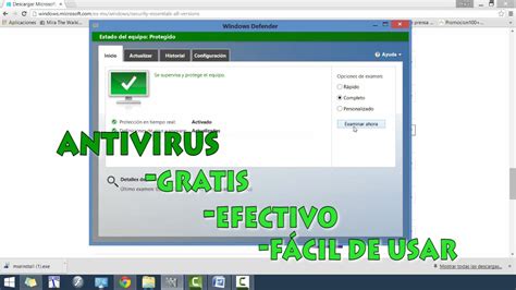 descargar antivirus gratis windows vista y windows 7