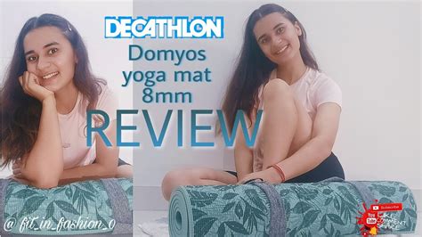decathlon  mm yoga mat review  yoga mat fit  fashion youtube