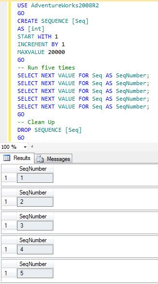 sql server denali sequence is not identity sql authority with pinal dave