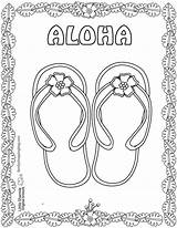 Luau sketch template