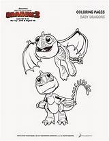 Dragon Coloring Pages Train Dragons Baby sketch template