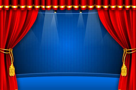 stage curtain stage curtain graphic background image
