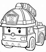Coloring Pages Fire Truck Rocks Toddlers sketch template