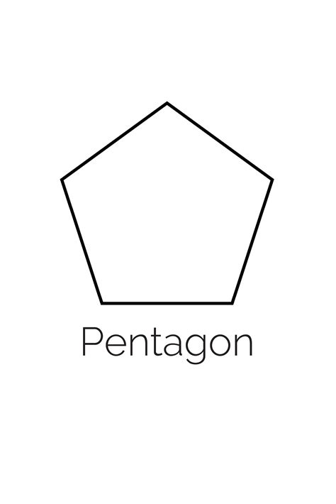 printable pentagon shape freebie finding mom
