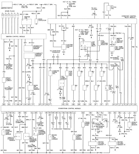 wiring diagram  ford