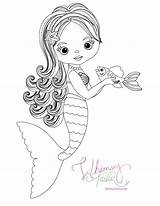 Cuadernos Mermaids Sirenas Pintar sketch template