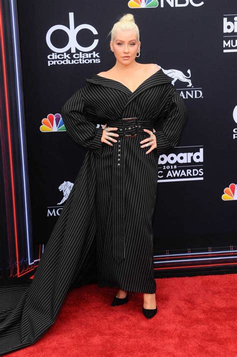Christina Aguilera At Billboard Music Awards In Las Vegas 05 20 2018